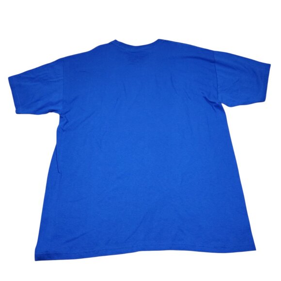 Chicago Cubs Mitchell & Ness Cooperstown Collection Blue Graphic Logo T-Shirt XL - Picture 2 of 7